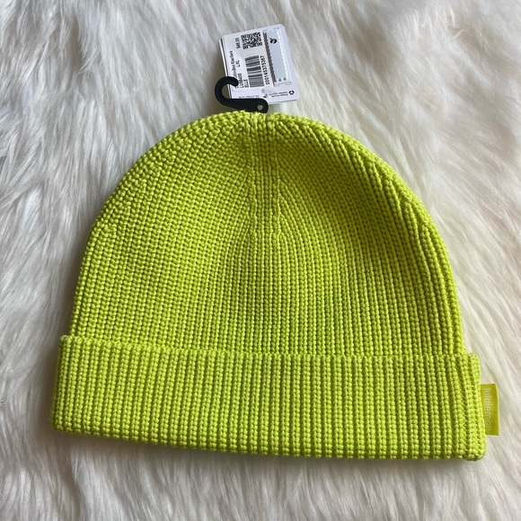 Lululemon Close-Fit cotton-Blend Ribbed Knit Beanie ELLE yellow L/XL - Picture 1 of 4